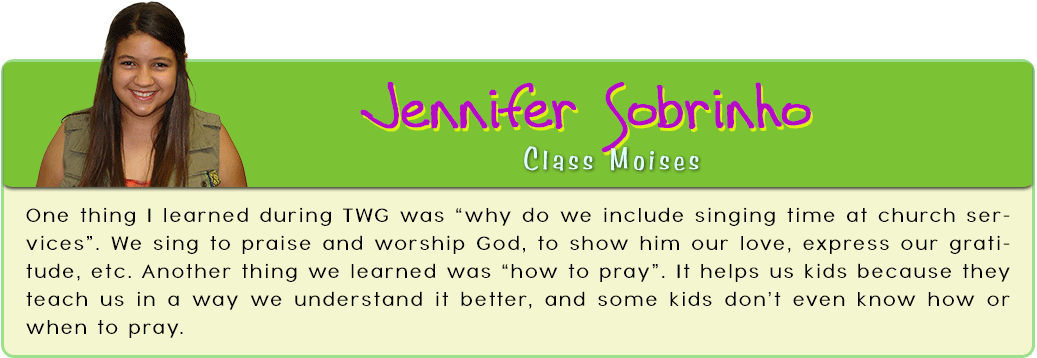 Jennifer Testimony